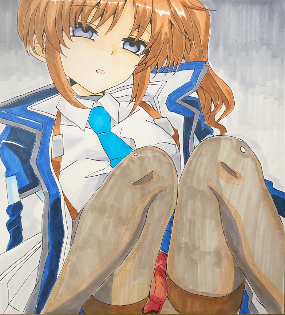 【色紙】高町なのは