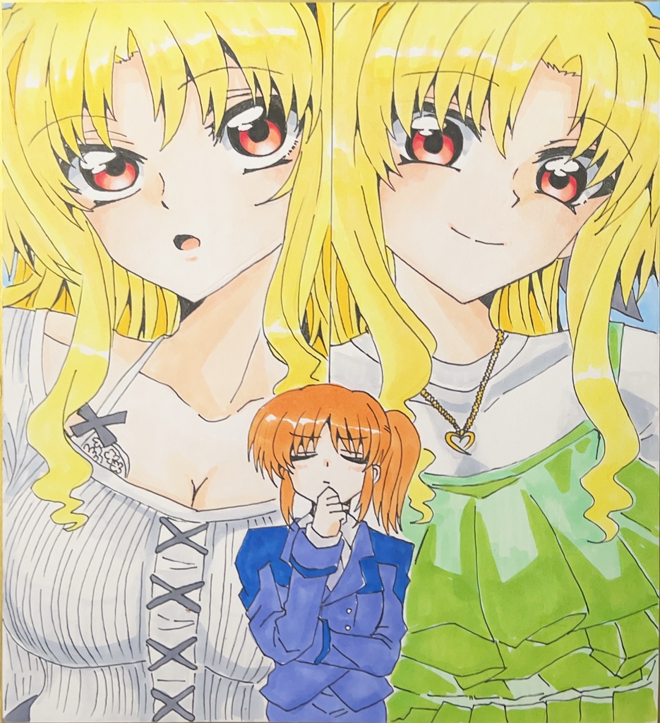 【色紙】フェイト・T・ハラオウン