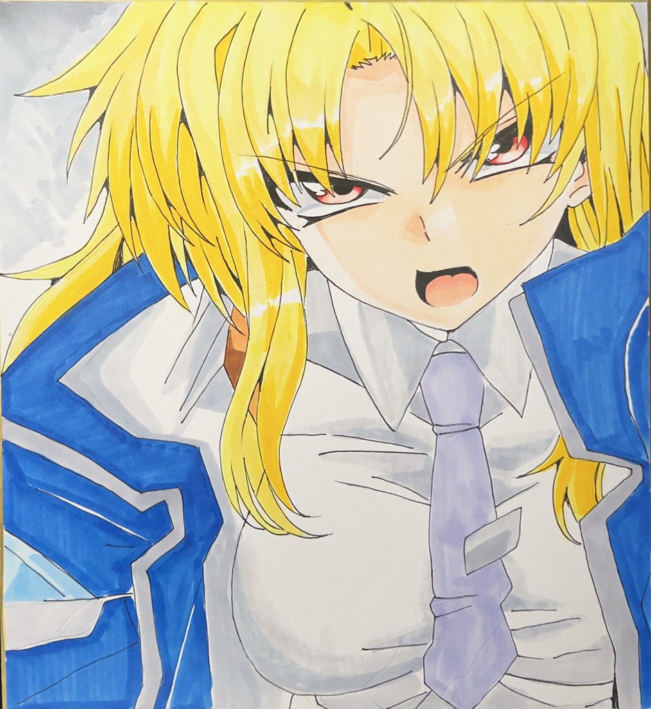 【色紙】フェイト・T・ハラオウン