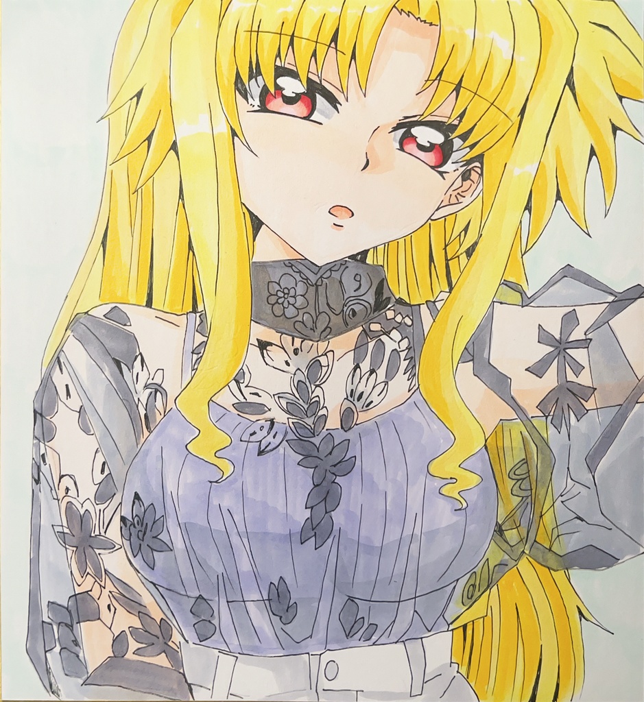 【色紙】フェイト・T・ハラオウン