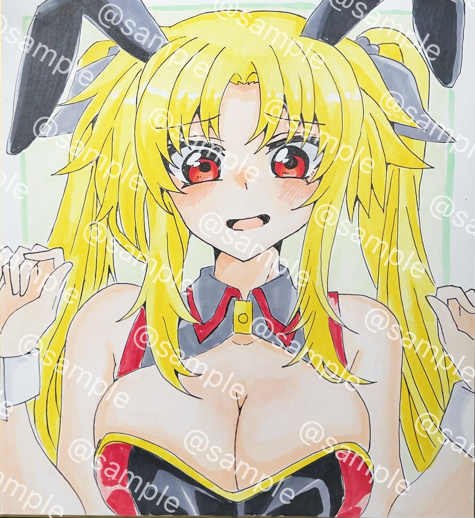 【色紙】フェイト・T・ハラオウン