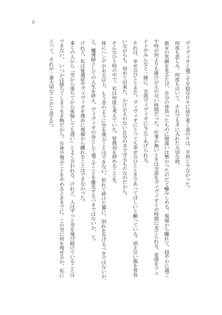 【小説】魔法少女リリカルなのは外伝 ミッドチルダの空