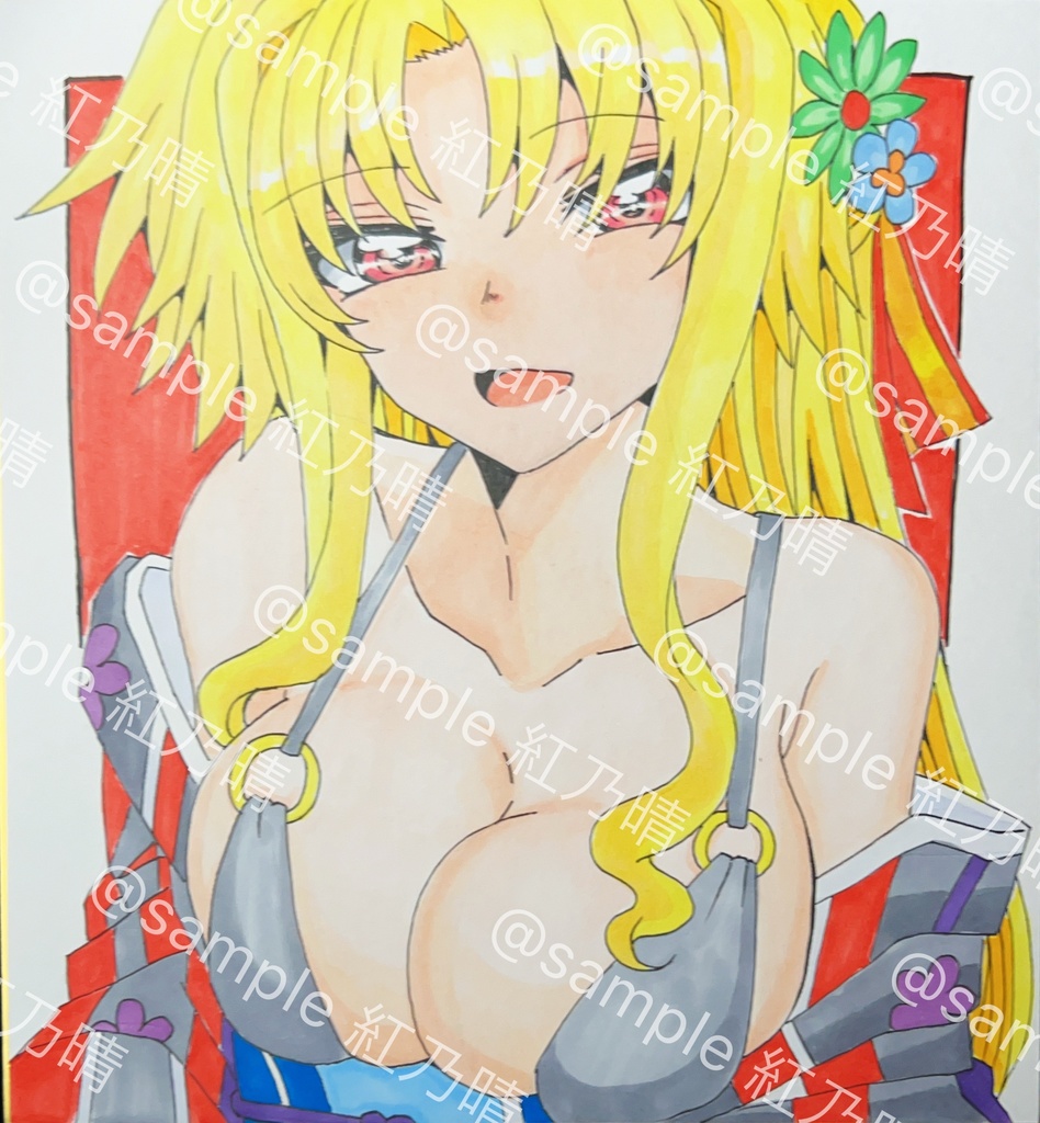 【色紙】フェイト・T・ハラオウン