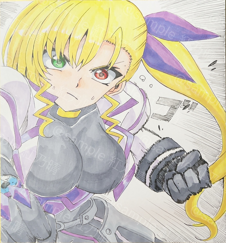 【色紙セット】高町ヴィヴィオ