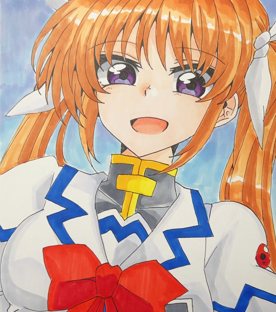 【色紙】高町なのは