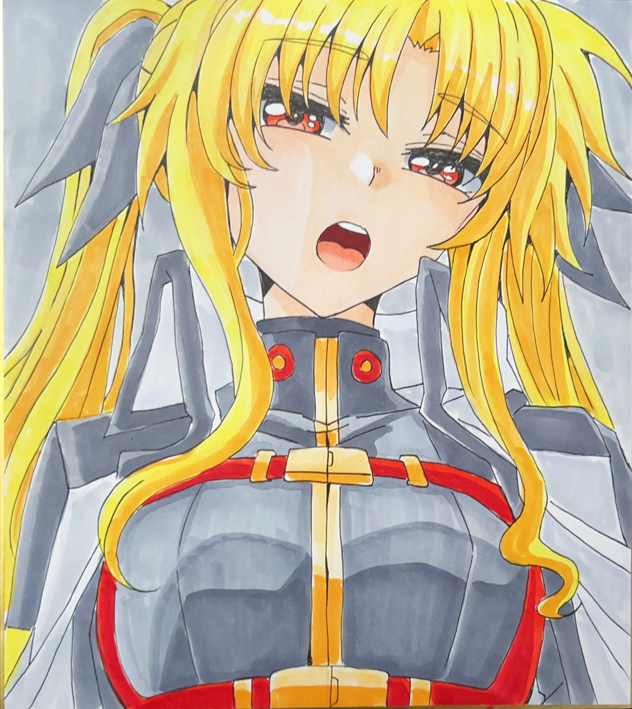 【色紙】フェイト・T・ハラオウン