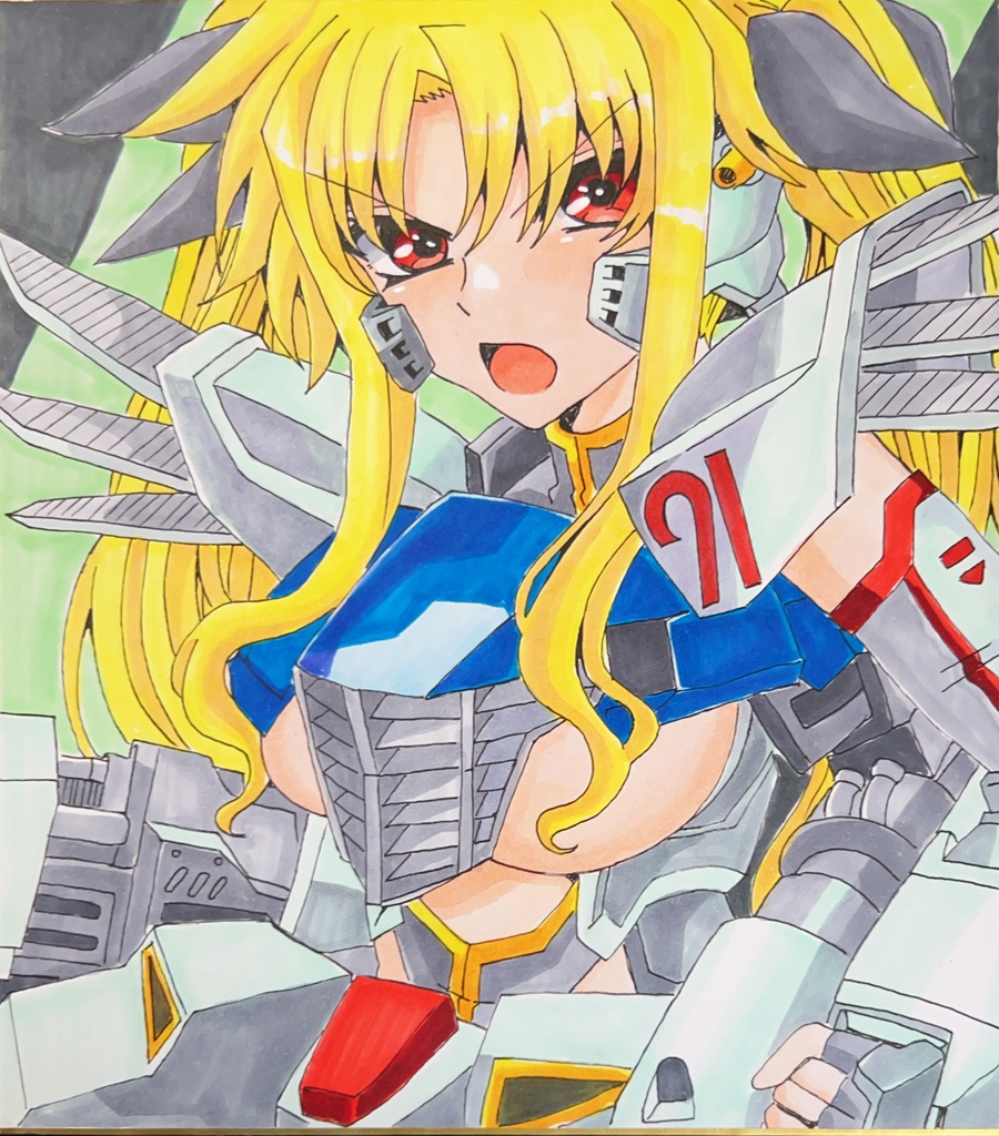 【色紙】フェイト（F91）