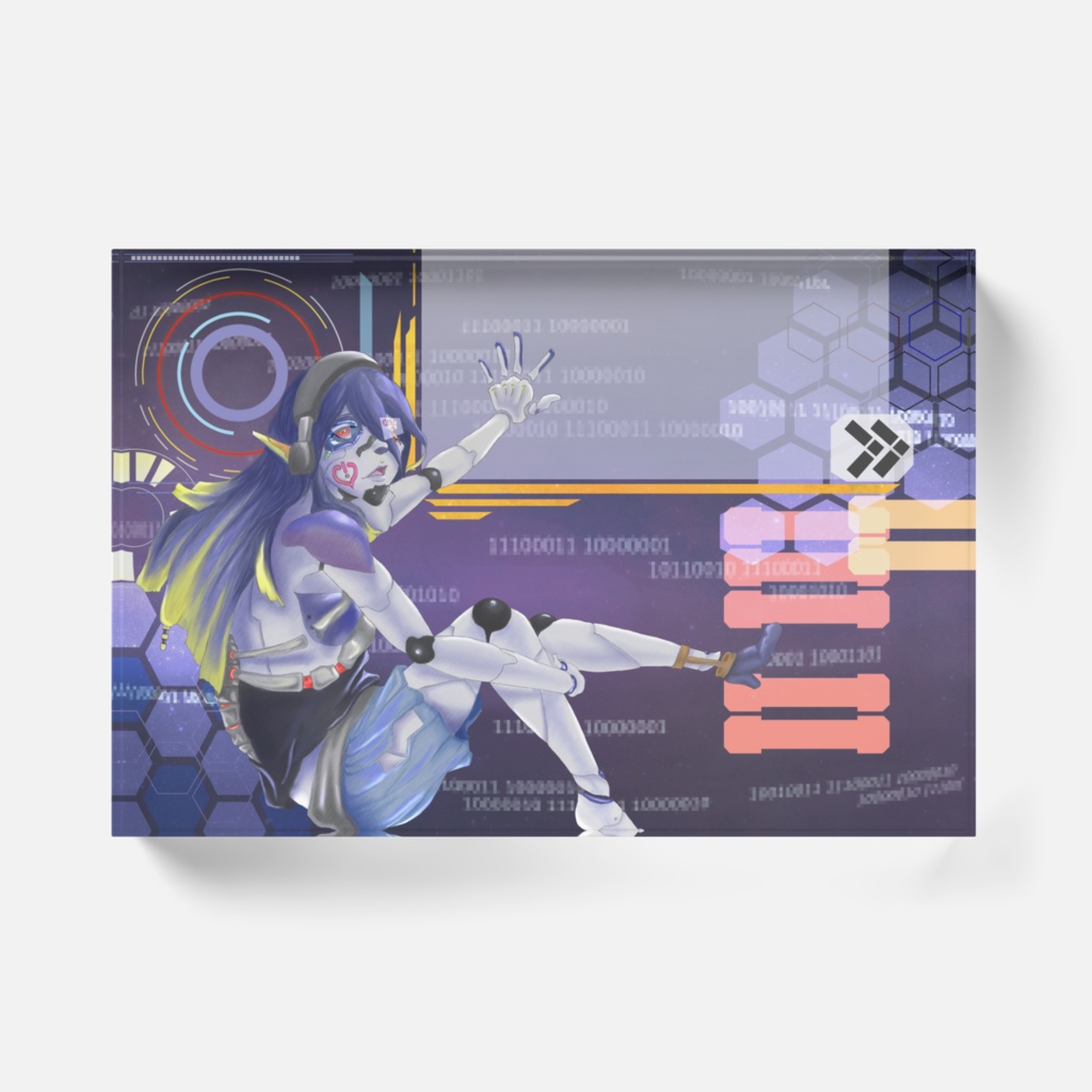 ひきこもりAI アクリルブロック