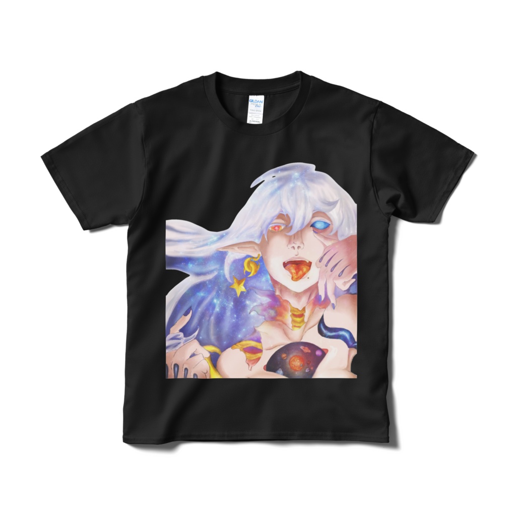 宇宙の子 Tシャツ(ブラック)