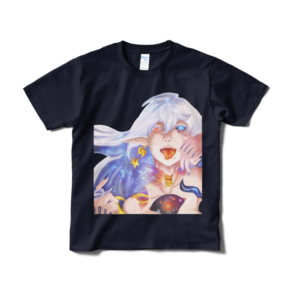 宇宙の子 Tシャツ(ネイビー)