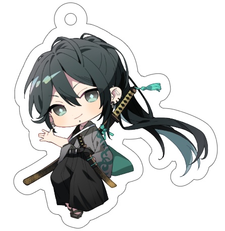 アクリルキーホルダーA