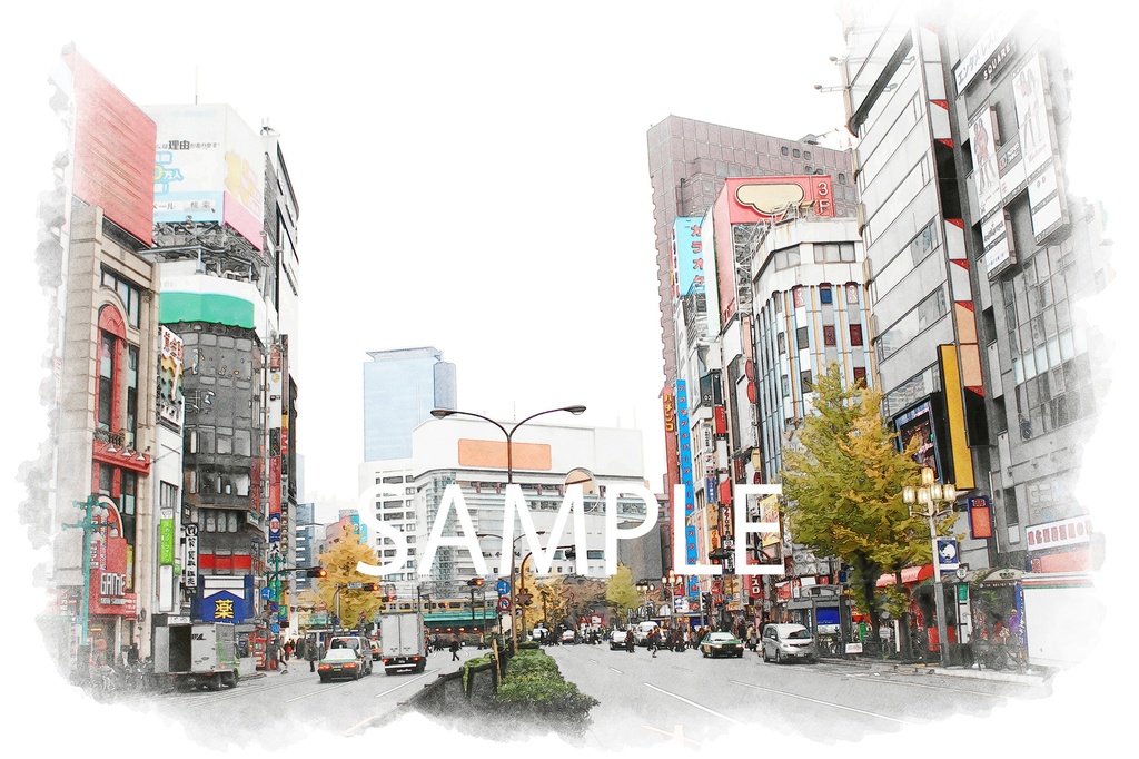 【オーダー】写真からの水彩画イラスト制作いたします(写真加工デジタルデータ)