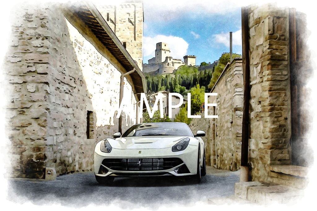 【オーダー】写真からの水彩画イラスト制作いたします(写真加工デジタルデータ)