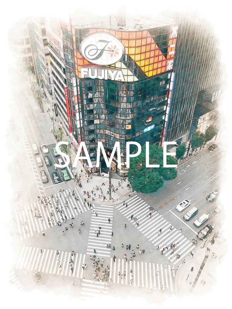 【オーダー】写真からの水彩画イラスト制作いたします(写真加工デジタルデータ)