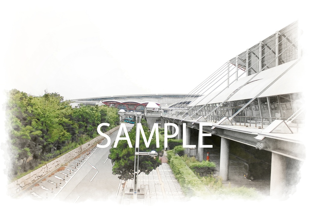 【オーダー】写真からの水彩画イラスト制作いたします(写真加工デジタルデータ)