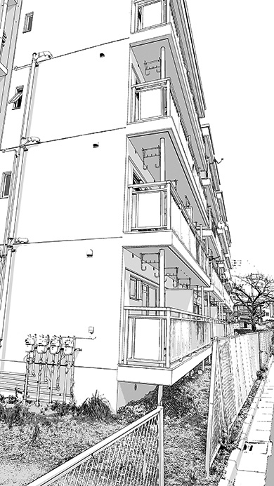 アパート 012