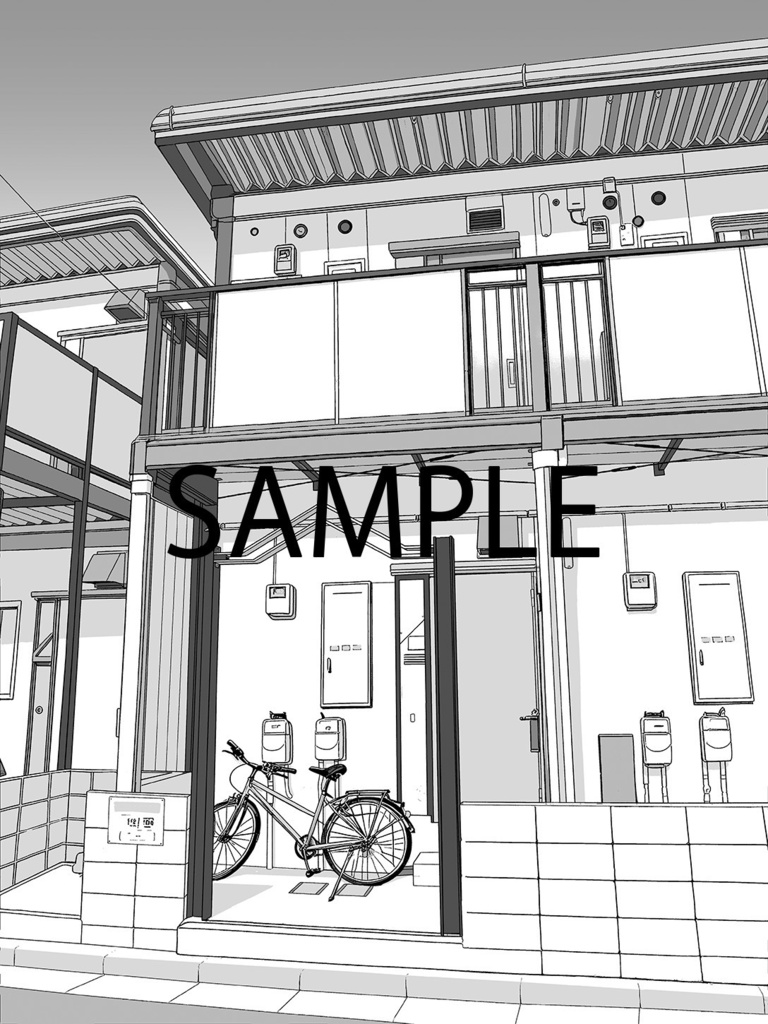 アパート 018