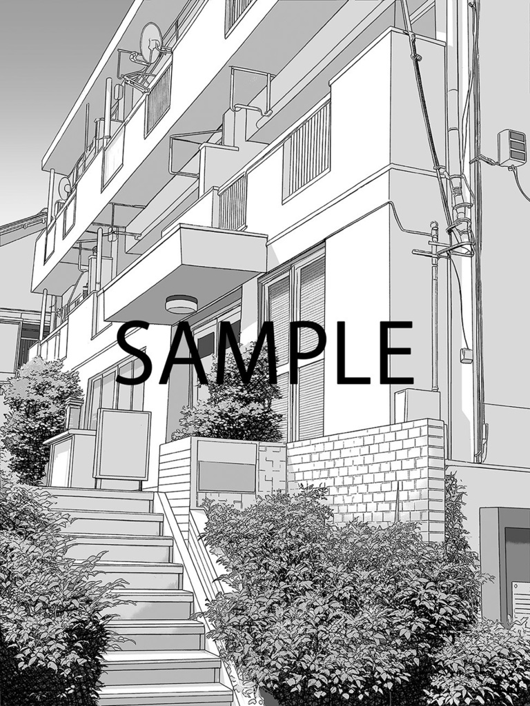 アパート 019