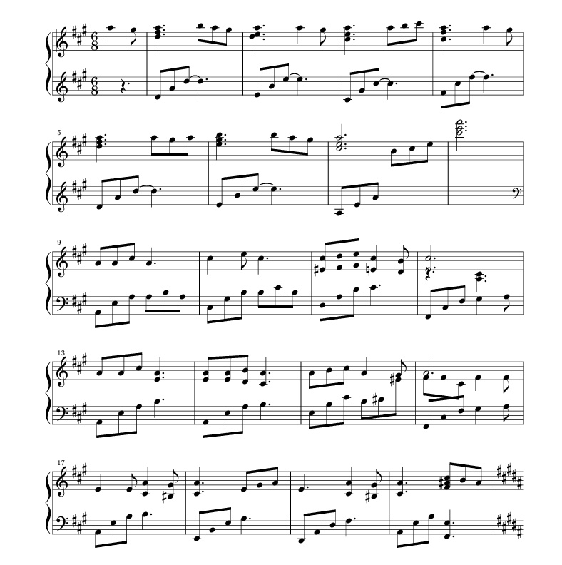 Pray For Peace 平和への祈りを Piano Score【楽譜】