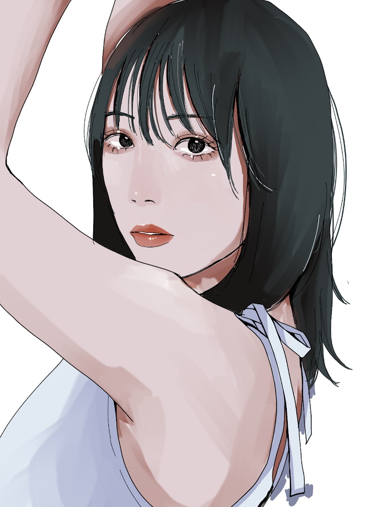 女の子 アクリルキーホルダー