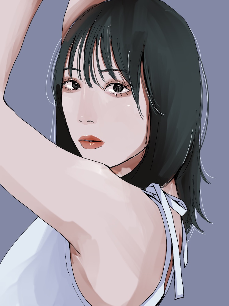 女の子 アクリルキーホルダー