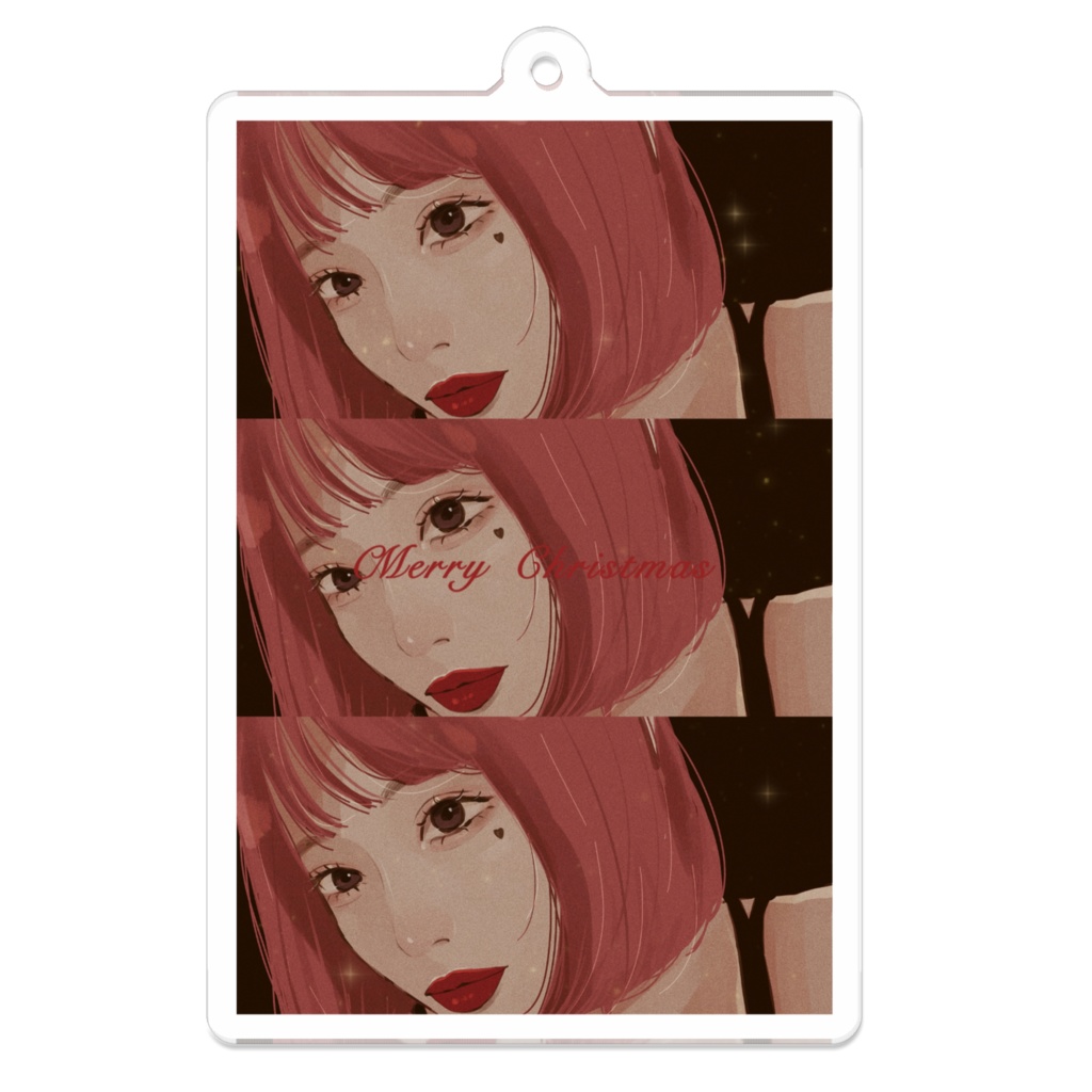 女の子　キーホルダー