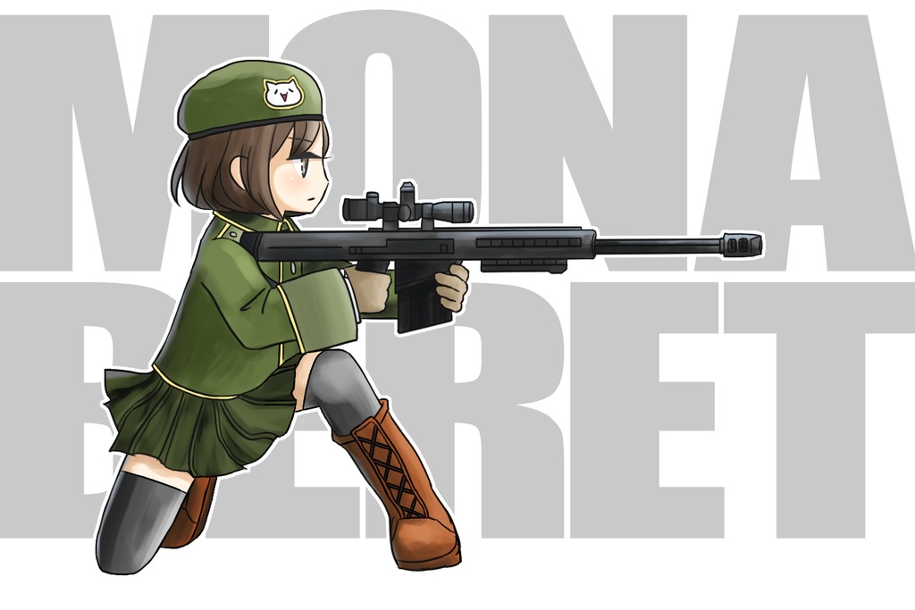 モナベレーTシャツ(グレー)