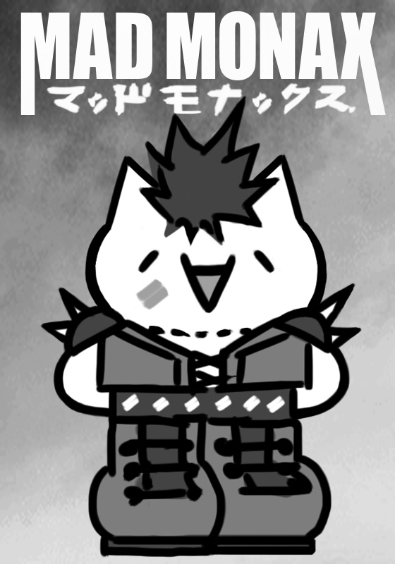 ヒャッハーモナー缶バッジ(ロゴあり)