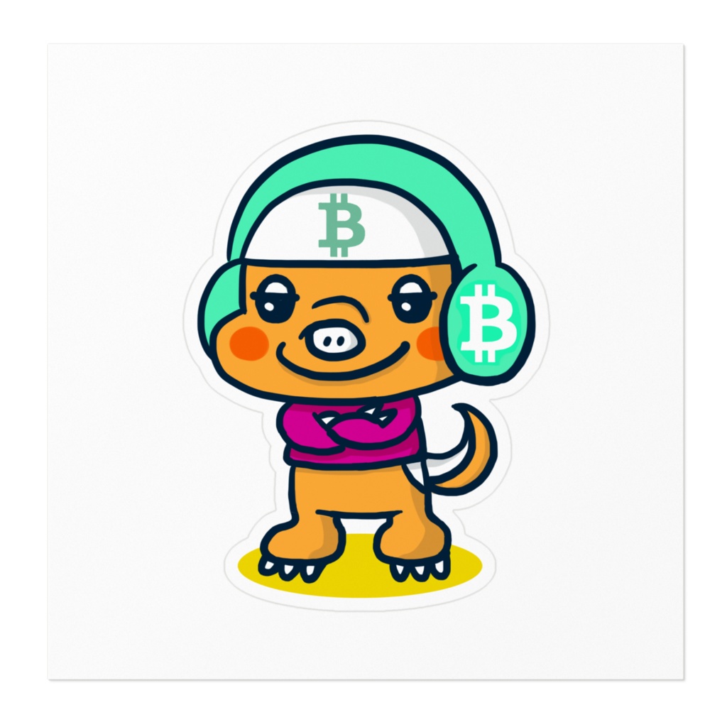 バッジャー君ステッカー