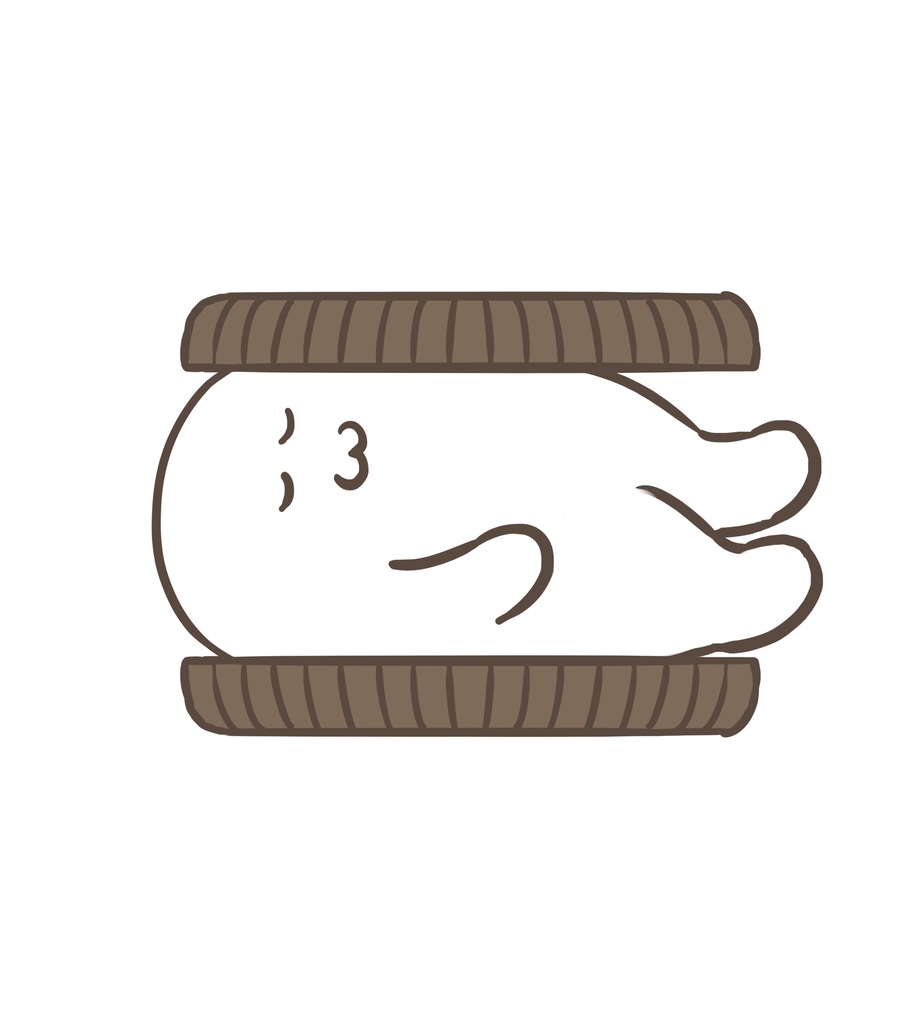 クッキー&クリーム荒巻エコバッグ