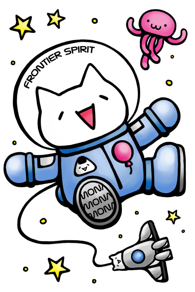 宇宙モナーエコバッグ