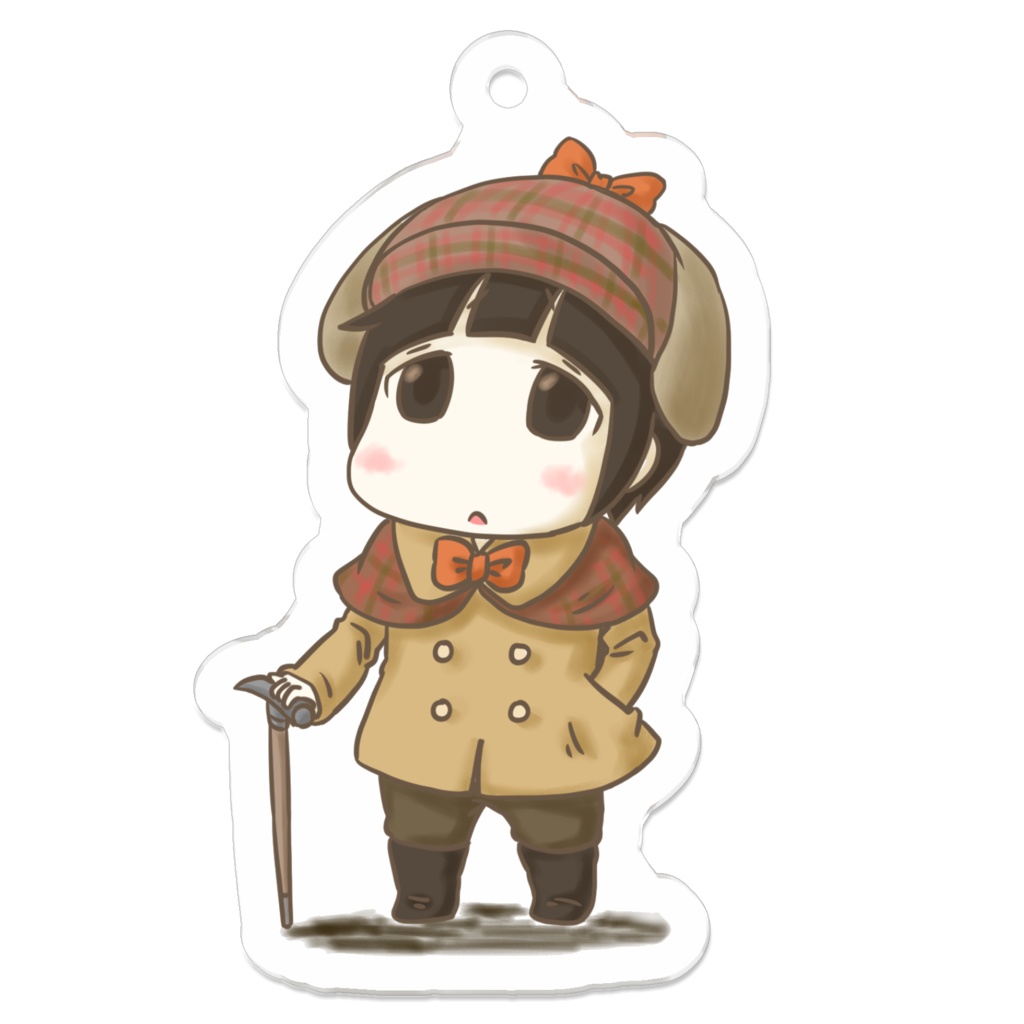 ひなみちゃんアクキー（探偵）