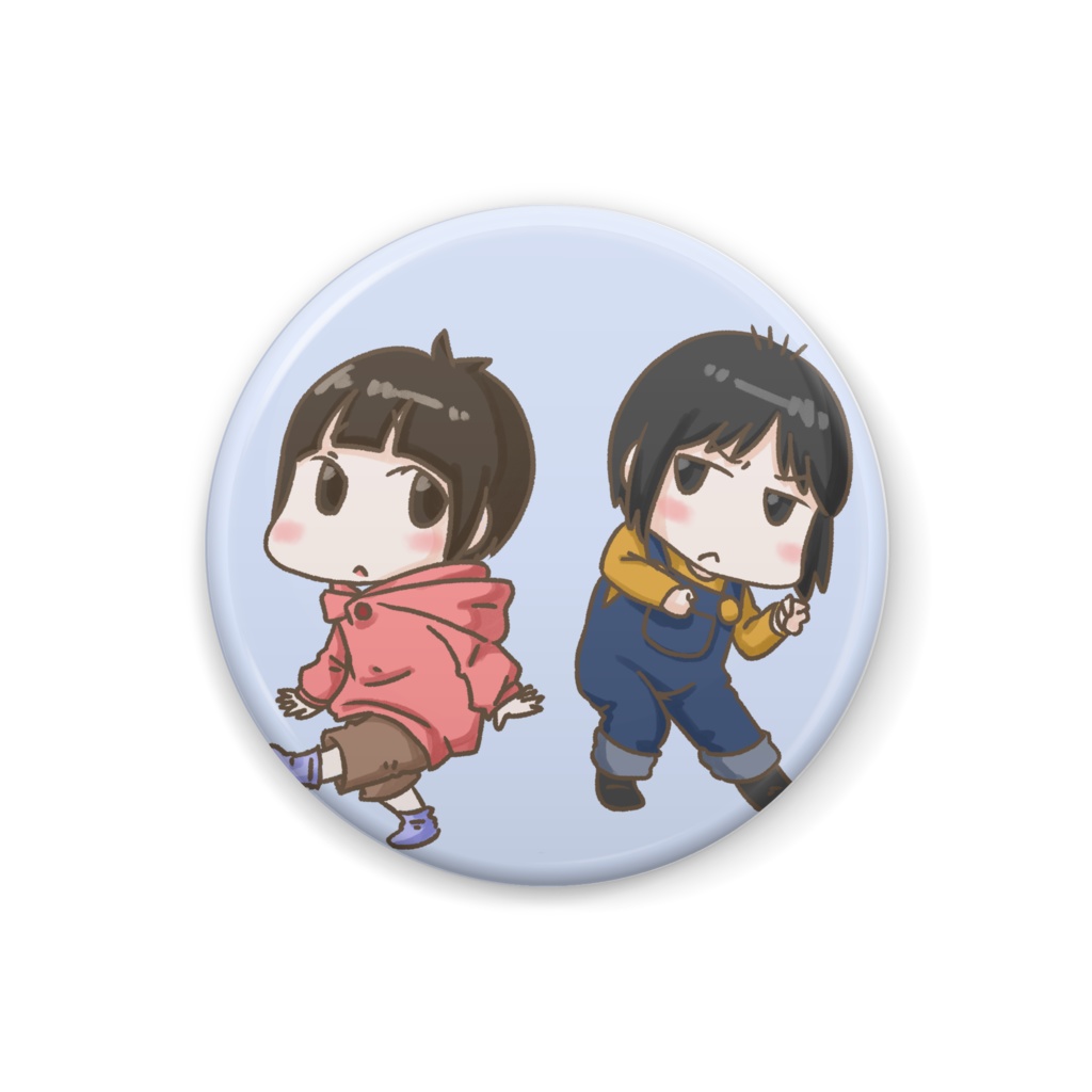 ひなみちゃん ぽてみちゃんバッジ あそぼ おもちどうふ通販室 Booth