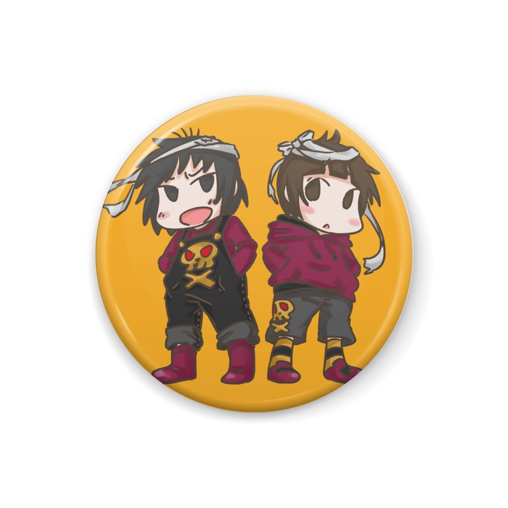 もちっ娘バッジ（ハロウィン）