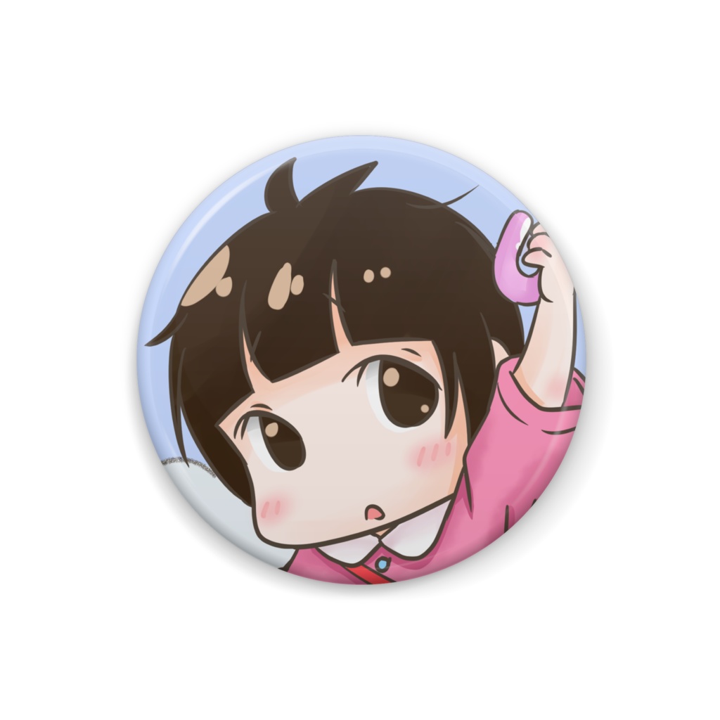 ひなみちゃんバッジ(ほよ)