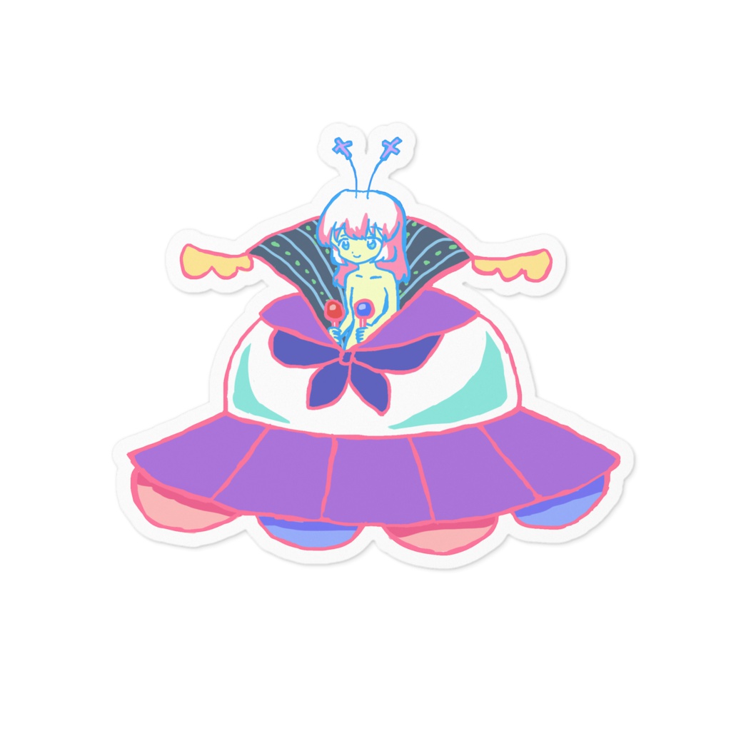 ステッカー 宇宙のセーラーちゃん