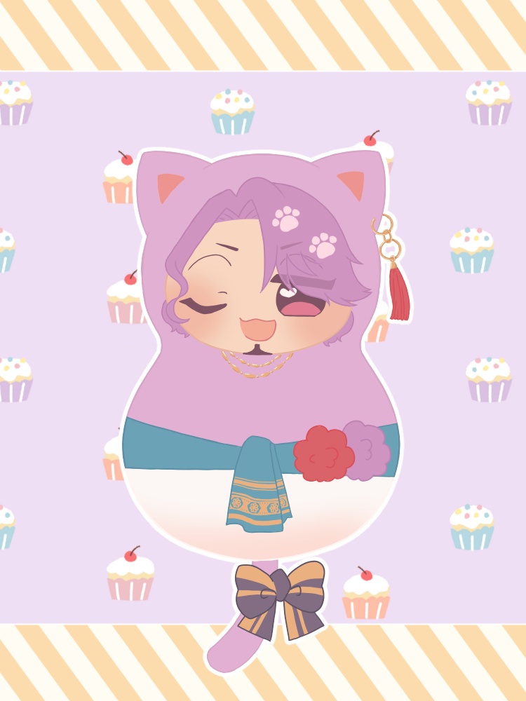 ヨダナアニマルアクキー