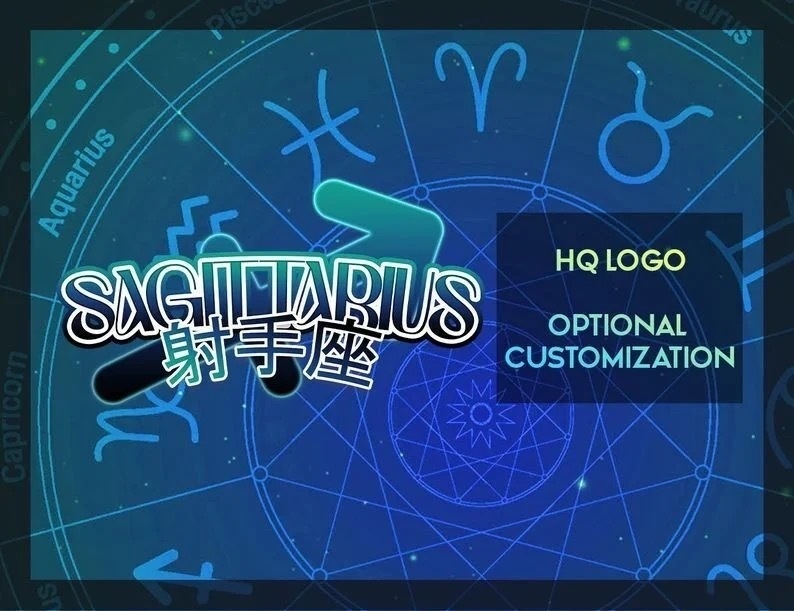 Live2d Vtuber Model for Commercial use! Sagittarius the Zodiac Vtuber (Ready to Use) - Half Body Vtuber Model 【live2dモデル】