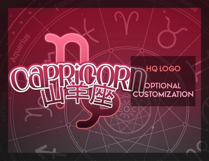 Live2d Vtuber Model for Commercial use! Capricorn the Zodiac Vtuber (Ready to Use) - Half Body Vtuber Model 【live2d モデル】