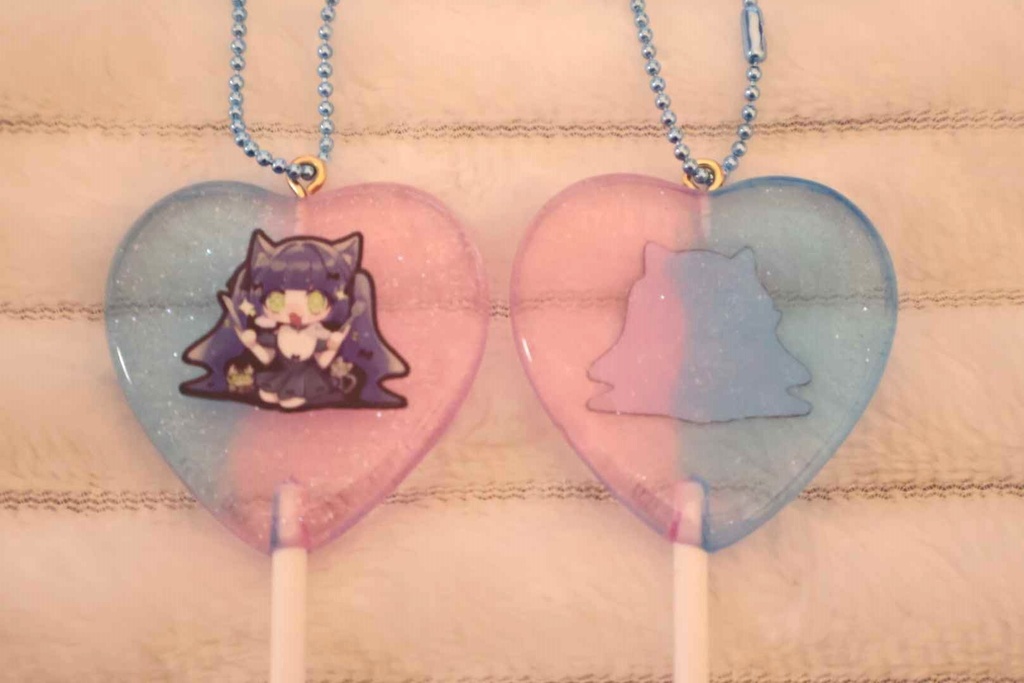 ネコネペロキャンキーホルダー