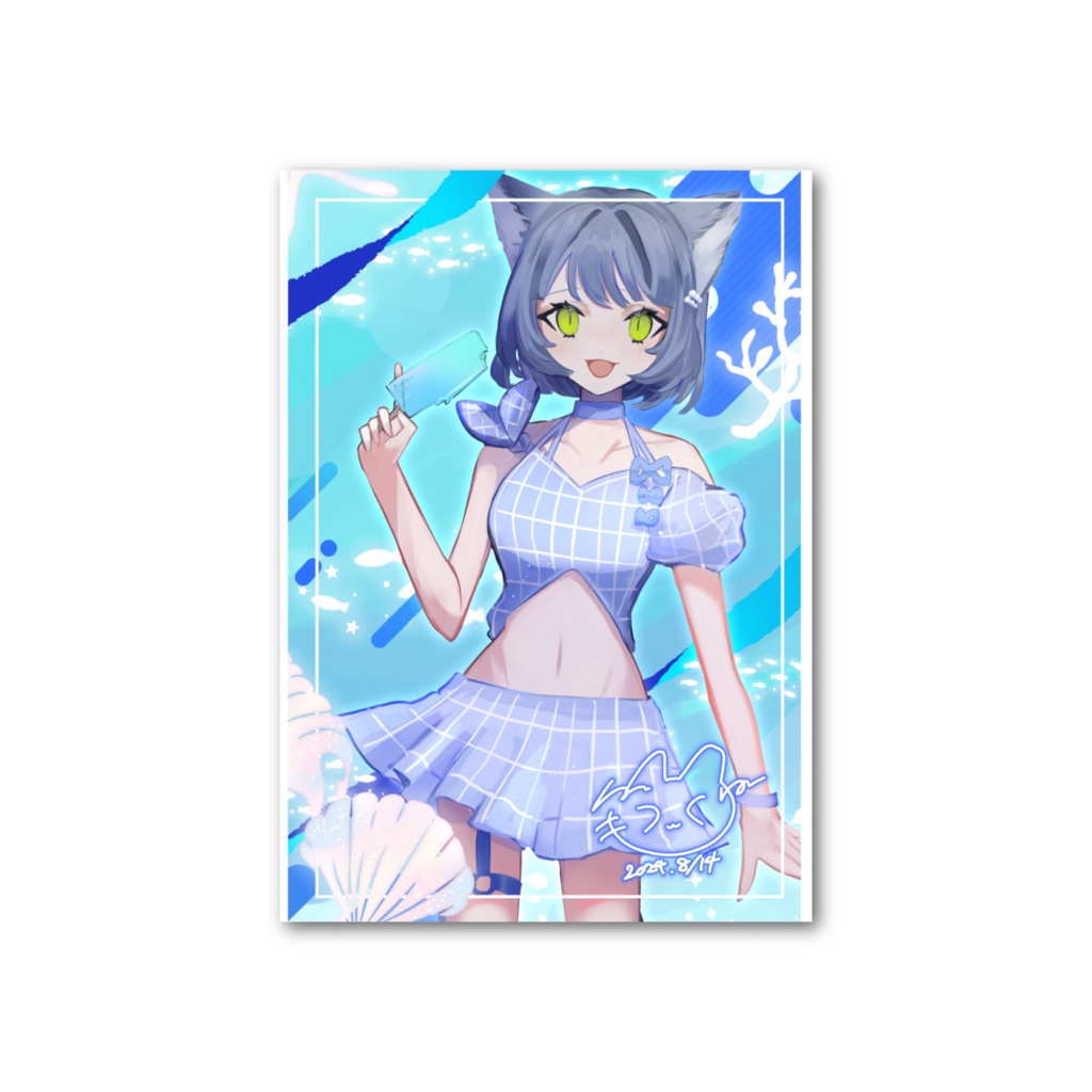 ネコネ水着トレカA