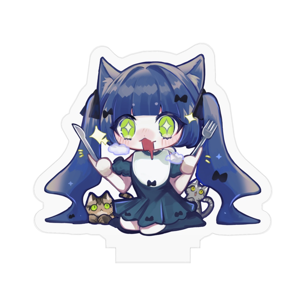 ネコネ餌付けアクスタ(pixiv factory版)