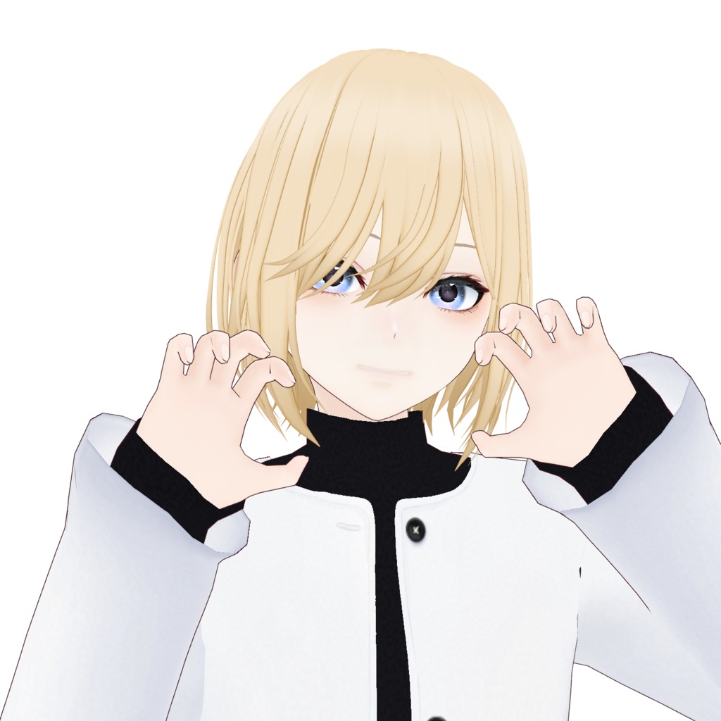 【VRoid】VRoid製3Dモデル -ランタナ- vroidファイル【VRM】