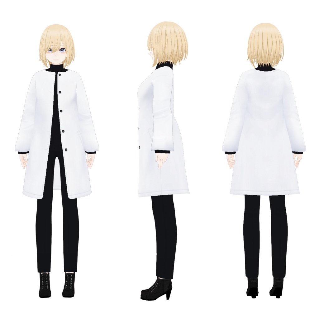 【VRoid】VRoid製3Dモデル -ランタナ- vroidファイル【VRM】