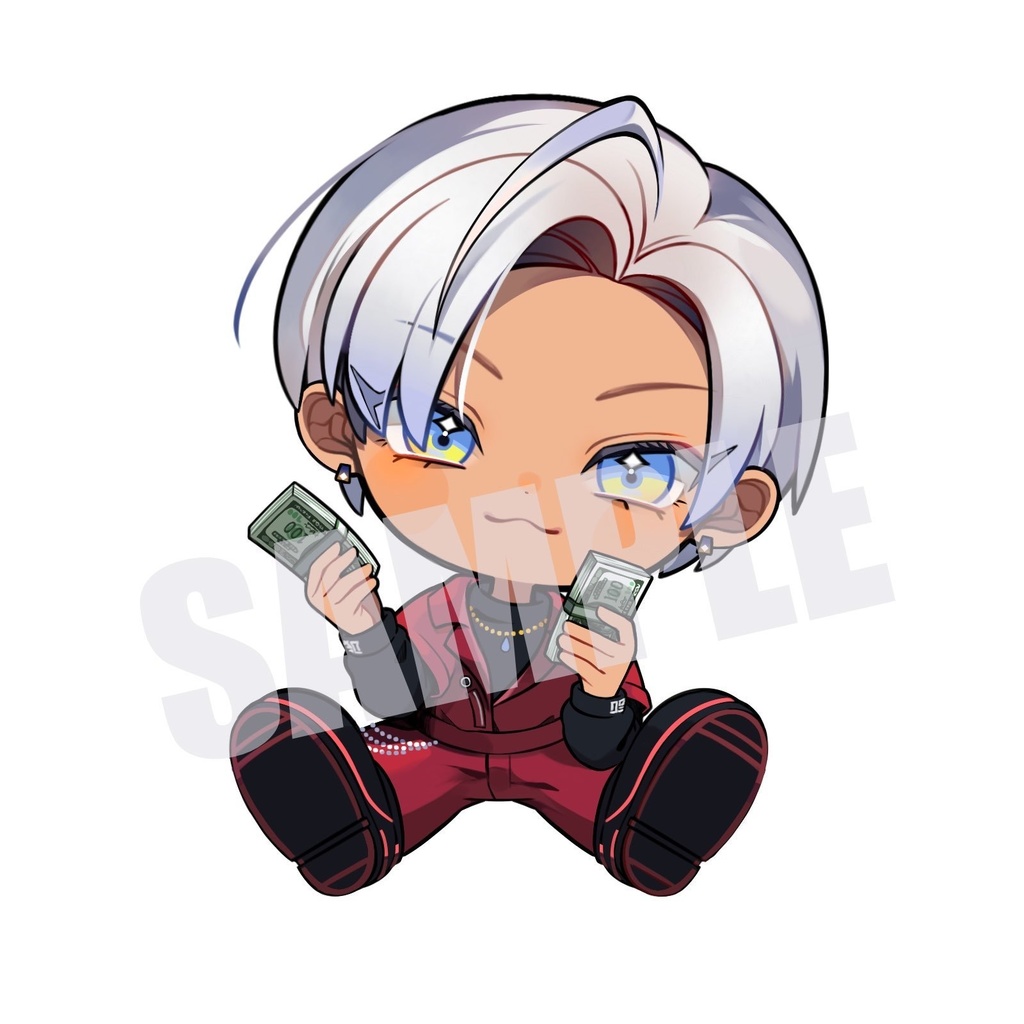 【非公式】にじGTA連結アクリルスタンド【イブラヒム/ローレン・イロアス/エクス・アルビオ/小柳ロウ/伊波ライ】