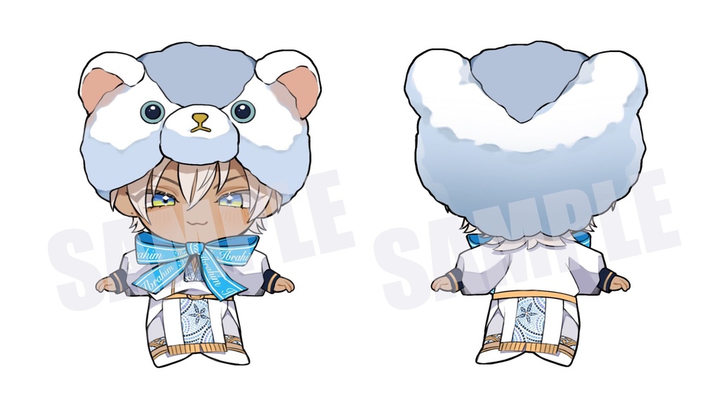 【非公式】にじベア両面アクリルキーホルダー【イブラヒム/ローレン・イロアス】