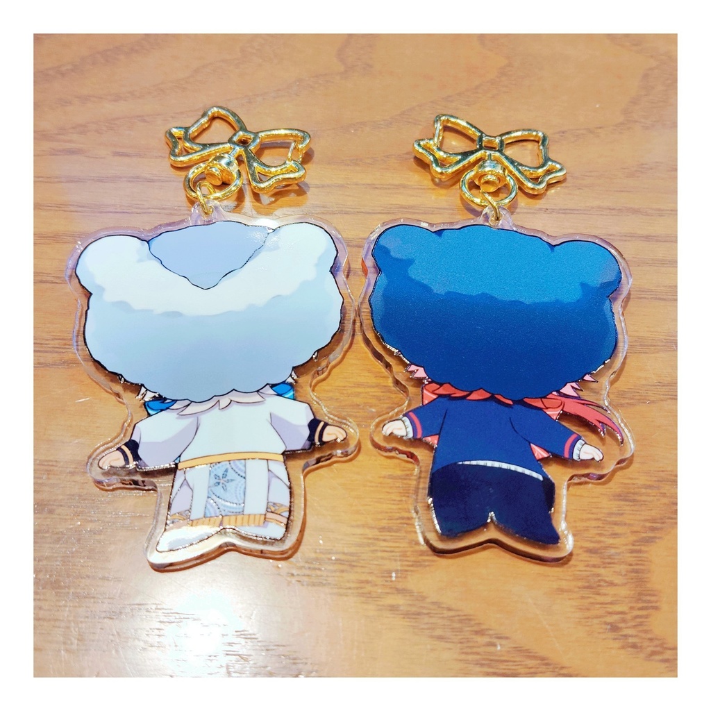 【非公式】にじベア両面アクリルキーホルダー【イブラヒム/ローレン・イロアス】