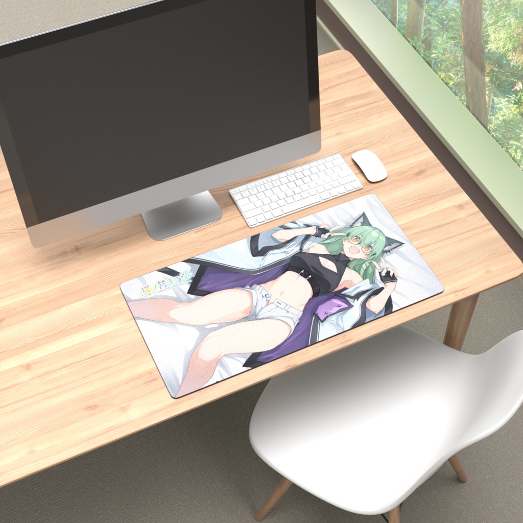 猫ノ宮まうるメンバーシップ4周年記念プレイマット