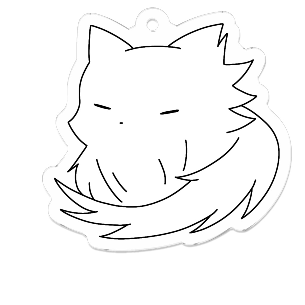 香箱けもけもアクキー(普通Ver)