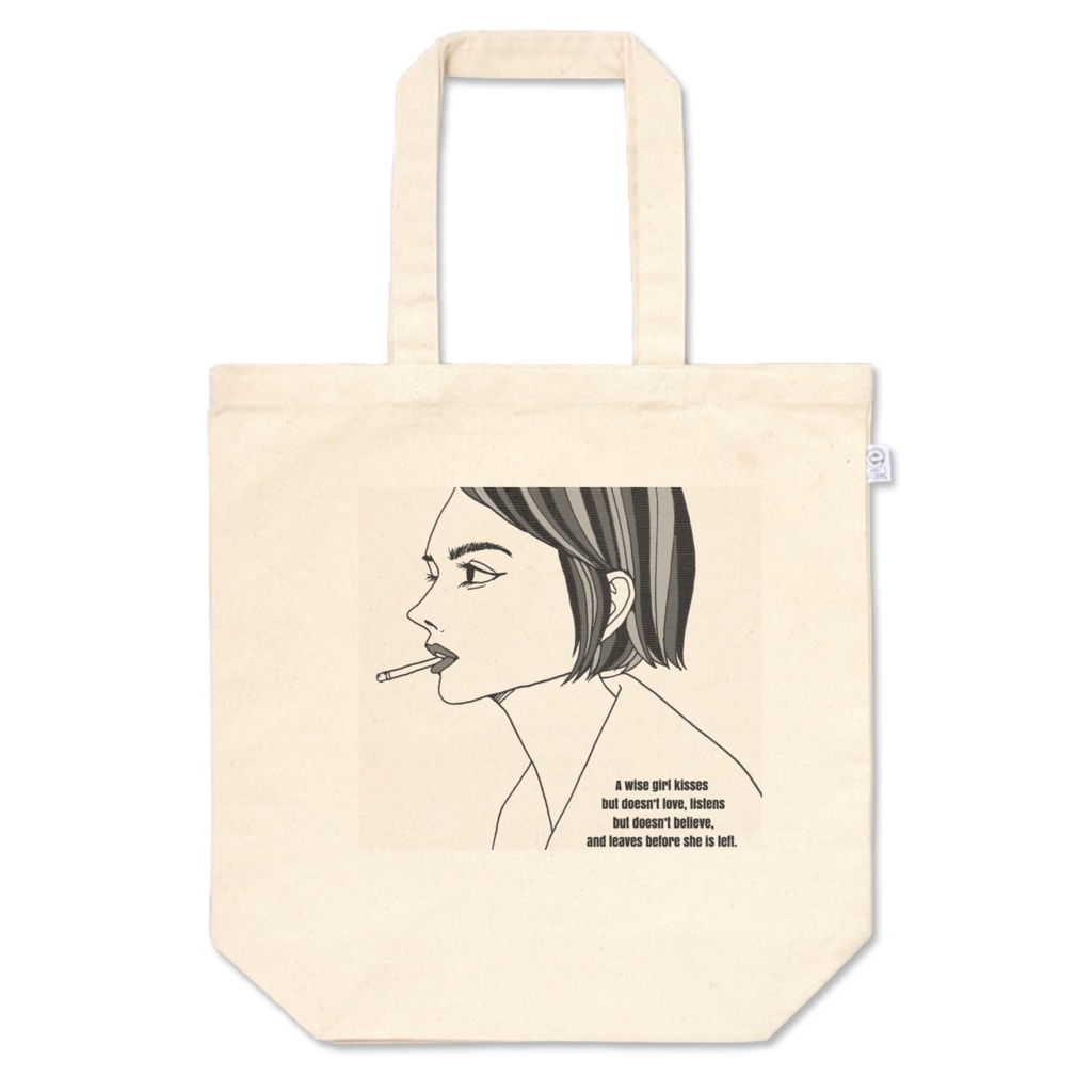 白黒tote